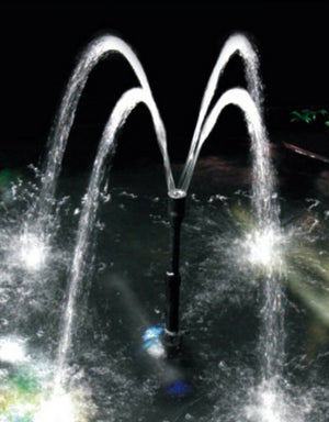 Pompa per fontana chiarificatrice per laghetti e 1000 litri all'ora 24 watt UVC 9 watt 16_0002005