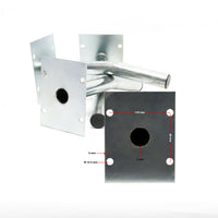 Supporto a muro per 4 ruote, gancio per cerchioni, fissaggio, deposito, garage, cantina 16_0002910