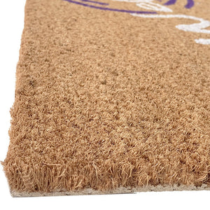 Zerbino Cocco Naturale Antiscivolo 25x75 cm Tappeto Casa Porta Ingresso Entrata Esterno - A