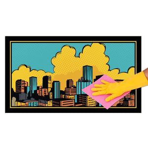 Zerbino Gomma Sostenibile 40X70 Antiscivolo Ingresso Interno Esterno Moderno Dis.O