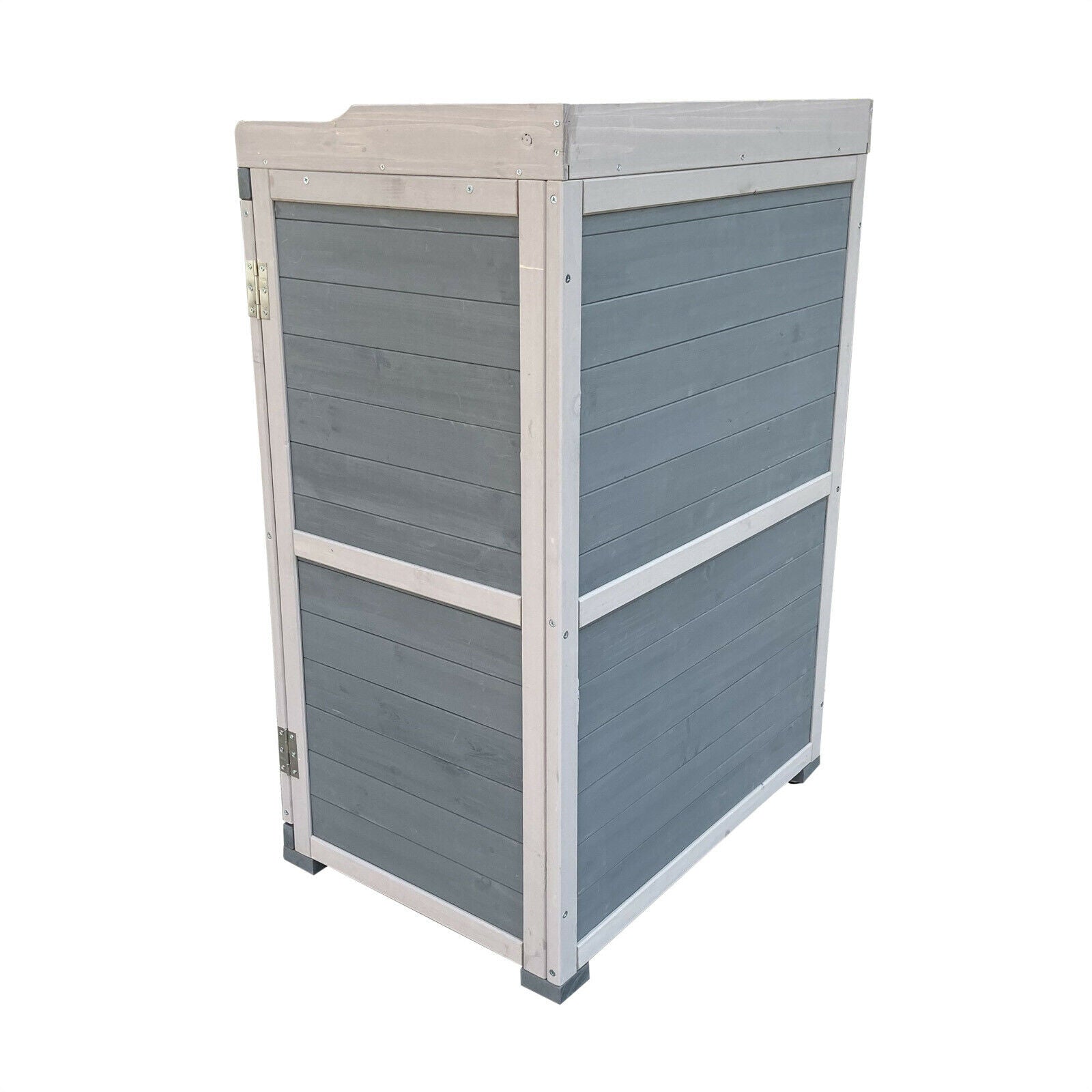 Tavolo da giardino con base e piano di lavoro 99,7 cm grigio 16_0002398