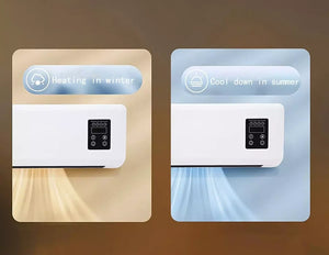 Termoventilatore d'aria CALDA e FREDDA da Parete BAGNO con Telecomando ELETTRICO