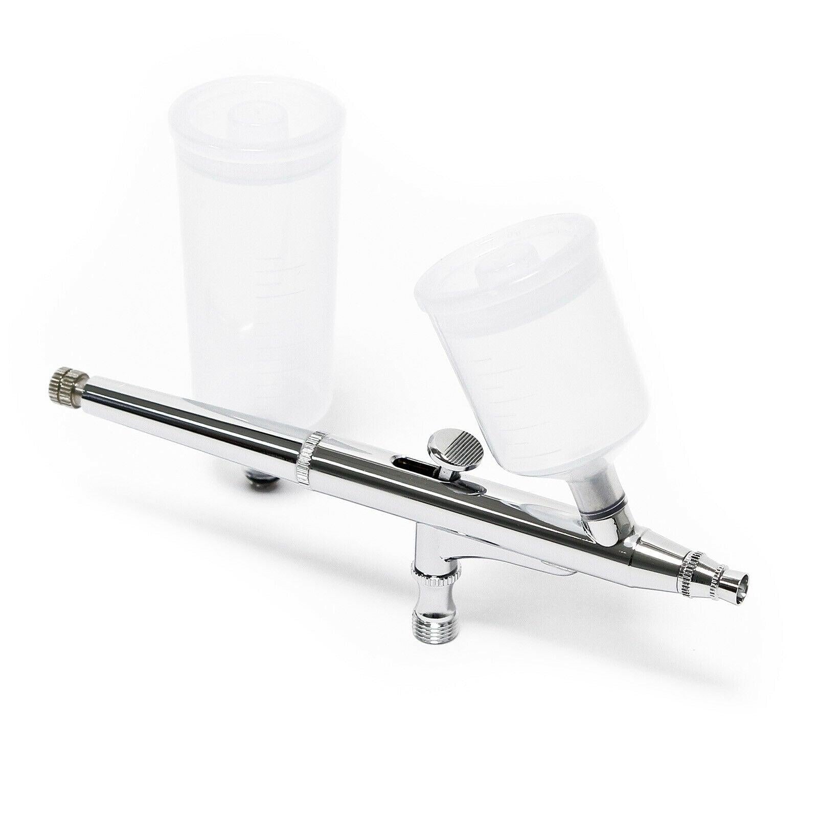 Aerografo professionale doppio ugello-regolazione ago 0,3 mm 16_0000788