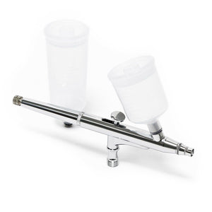 Aerografo professionale doppio ugello-regolazione ago 0,3 mm 16_0000788