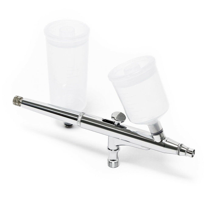 Aerografo professionale doppio ugello-regolazione ago 0,3 mm 16_0000788