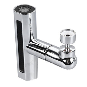 PROLUNGA PER RUBINETTO DA CUCINA LAVANDINO BAGNO CASCATA 4 IN 1 GIREVOLE 360°