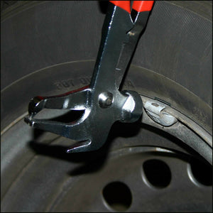 Pinza per pesi o contrappesi equilibratura ruote con impugnature gommate 16_0002883