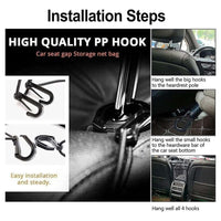 ORGANIZZATORE A RETE PER AUTO CANE 3 STRATI CANI SEDILI POSTERIORI ORGANIZER