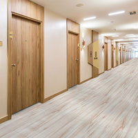 Pavimento PVC 140x300 Cm Rivestimento Rotolo Vinile 30 Misure Design Legno Parquet Venato Dis A