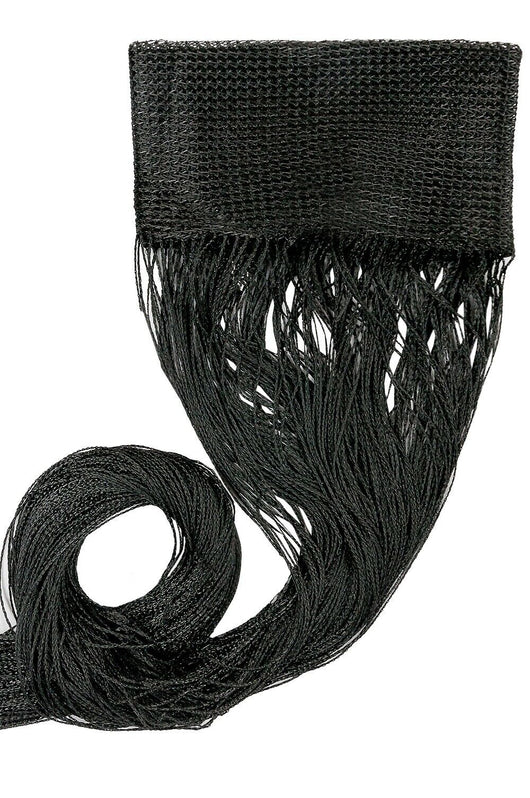 Tenda a Fili Elegante Per Porte Finestre Pannello 100x200 Cm Divisorio Camere Stanze Ambienti Nero