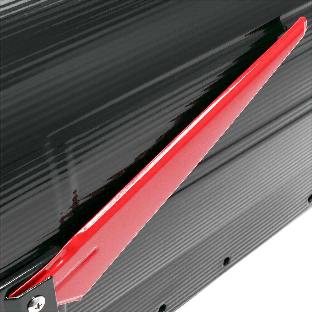 Cassetta postale stile americano design cassetta postale a piedi cassetta postale americana 18 x 22 x 48 cm nero 16_0000087