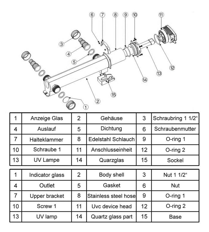 Filtro per laghetto di chiarificazione sterilizzatore con lampada UVC da 18 watt 16_0001533