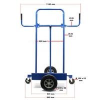 Autocarro a pianale fino a 340 kg caricabile con 4 pneumatici 16_0002561