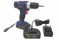 TRAPANO AVVITATORE ELETTRICO CORDLESS 2 BATTERIE RICARICABILE R18V 2500 MAH