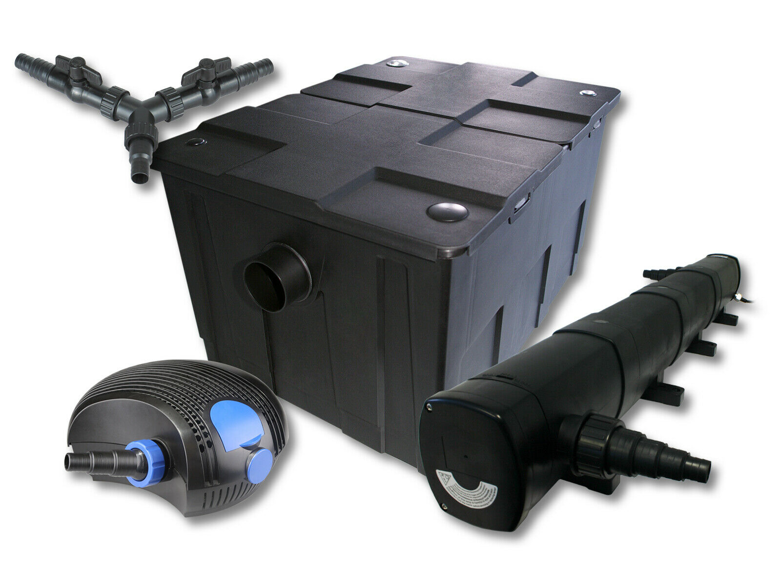 Kit filtrazione laghetto per 60.000 litri Sterilizzatore 72 watt e pompa 100 watt 16_0001389