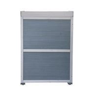 Tavolo da giardino con base e piano di lavoro 99,7 cm grigio 16_0002398