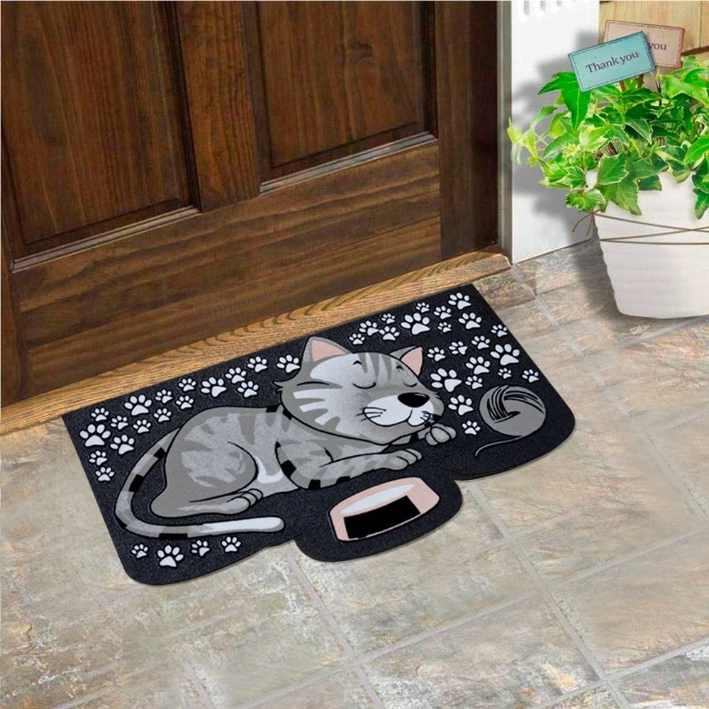 Zerbino Gomma Simpatico Tappeto Ingresso Asciugapassi Antiscivolo Made In Itay Dis.C