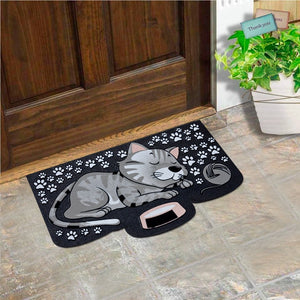 Zerbino Gomma Simpatico Tappeto Ingresso Asciugapassi Antiscivolo Made In Itay Dis.C