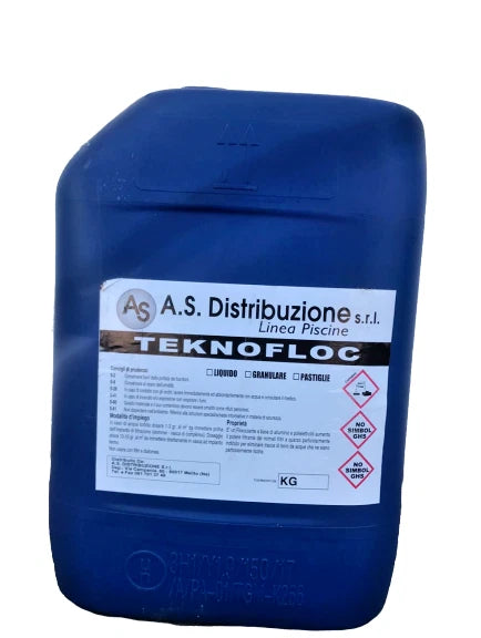 Flocculante Liquido 25 Kg Chiarificante Schiarente Per Acqua Piscina Rapido