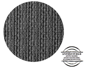 Tappeto Cucina Bordato Antiscivolo Assorbente Passatoia Colori Accesi Patchwork 50x80 Cm Grigio