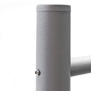 Blocco di 12 cassette postali su piedini argento voci posta 16_0000144