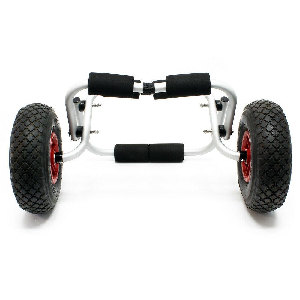 Carrello da trasporto pieghevole in alluminio 45 kg accessori barca canoa kayak surf 16_0002571