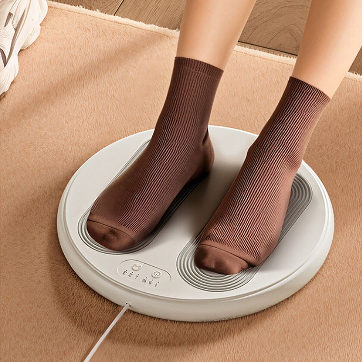 SCALDAPIEDI MASSAGGIANTE USB 3 LIVELLI PIEDI TEMPERATURA E VIBRAZIONE REGOLABILI