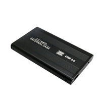 CASE BOX ESTERNO PER HARDISK HARD DISK ALLUMINIO HD 2.5" SATA USB 2.0 HDD LE-105