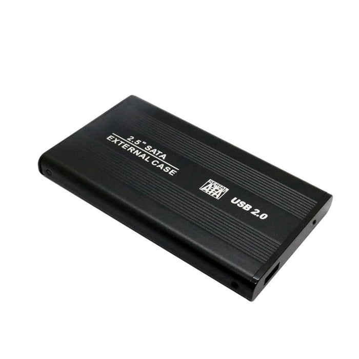 CASE BOX ESTERNO PER HARDISK HARD DISK ALLUMINIO HD 2.5" SATA USB 2.0 HDD LE-105