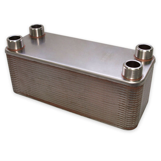 Scambiatore termico Hrale in acciaio inox 40 piastre max. Acqua solare 230 kw 16_0000837