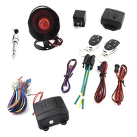 KIT ALLARME ANTIFURTO AUTO UNIVERSALE FURGONE CAMPER ROULOTTE 2 TELECOMANDI