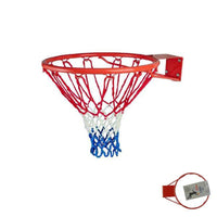CANESTRO BASKET PALLA PARETE DIAMETRO 45 CM IN METALLO CON RETE 94689