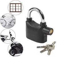 ALLARME BLOCCADISCO ANTIFURTO SONORO MOTO SCOOTER LUCCHETTO 110dBa 70MM ALL-7033