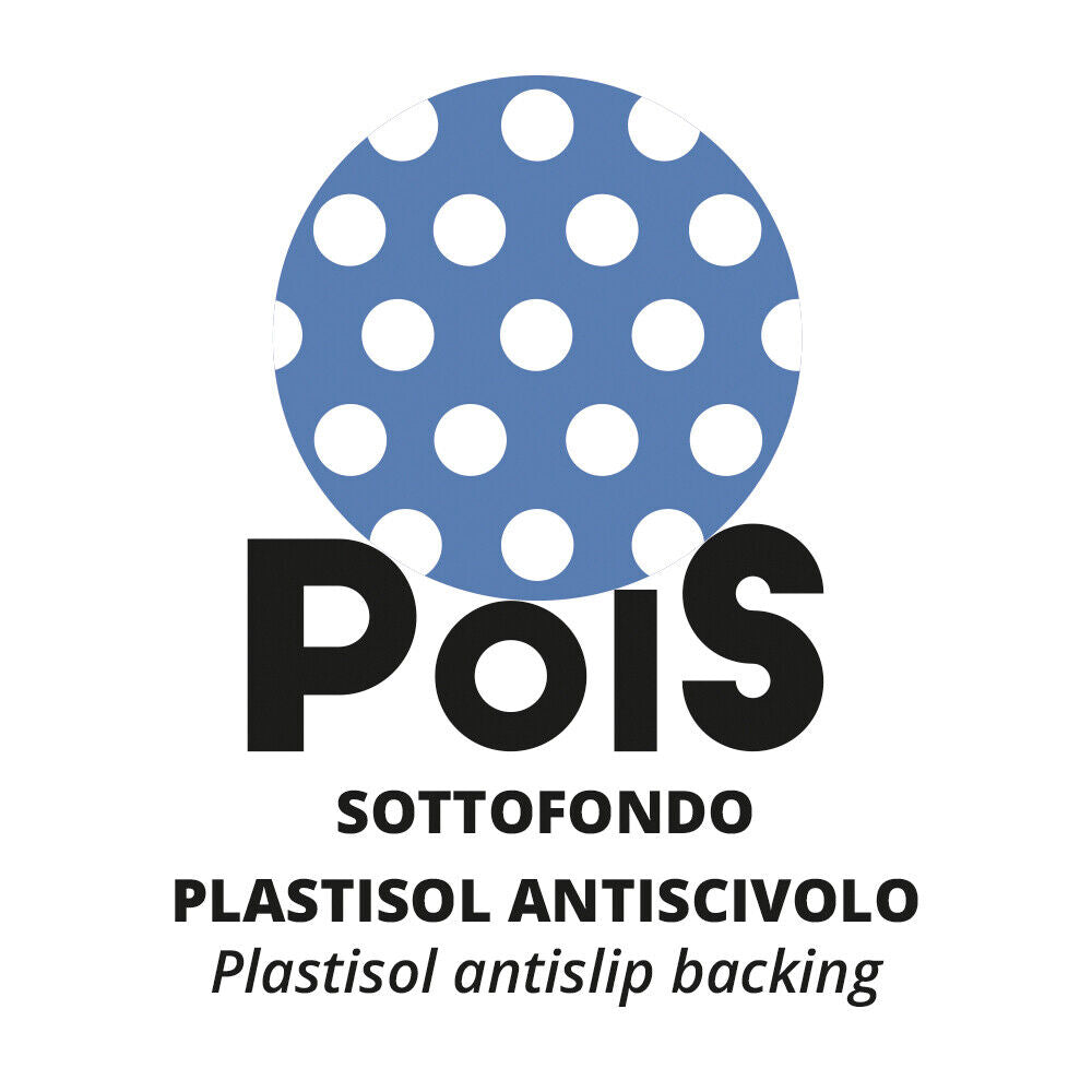 Tappeto Bagno Scendiletto 65x140 cm Puro Cotone Rosa Elegante Assorbente Antiscivolo Crema