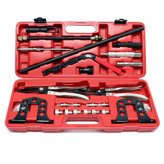 Smontaggio set compressore molle valvole guarnizione stelo valvola 16_0002588