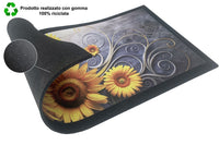 Zerbino Gomma Sostenibile 40X70 Antiscivolo Ingresso Interno Esterno Moderno Dis.R