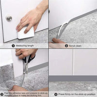 GUARNIZIONE ADESIVA PARAFREDDO PARASPIFFERI PORTE FINESTRE GRIGIO CHIARO 25MM