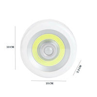 LAMPADA COB LED DA ARMADIO LUCE DA PARETE NOTTURNA SENZA FILI BATTERIE TE-B0340