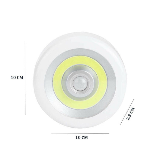 LAMPADA COB LED DA ARMADIO LUCE DA PARETE NOTTURNA SENZA FILI BATTERIE TE-B0340