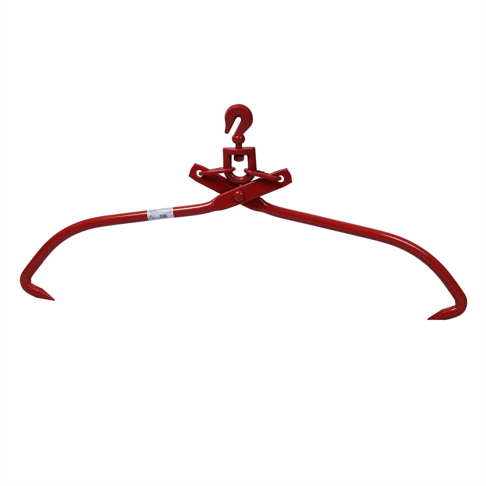 Pinza forestale Pinza scorrevole Pinza per legno 63,5 cm Gancio di sollevamento 700 kg 16_0002320