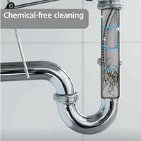 MOLLA STURALAVANDINO STURA TUBI A SPIRALE PER SCARICO FOGNE WC BAGNO ODORI 3MT