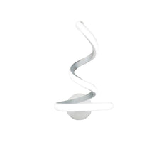 APPLIQUE LAMPADA INTERNO MODERNA PARETE MURO SPIRALE 13W LUCE CALDA ST-002