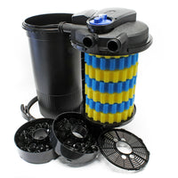 Filtro per laghetto a pressione UVC 55 Watt 60000 litri facile pulizia 16_0001906