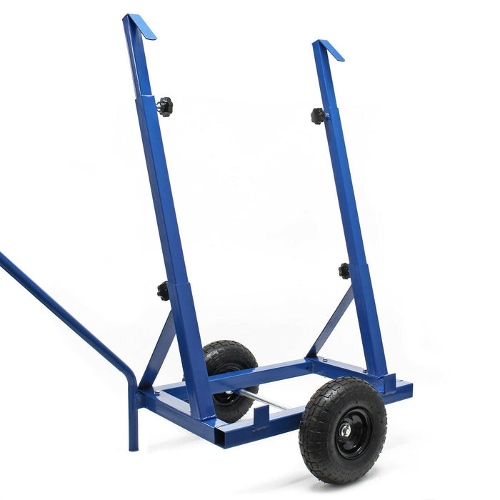 Carrello portapiatti carrello max 200 kg supporti regolabili in acciaio 16_0002568