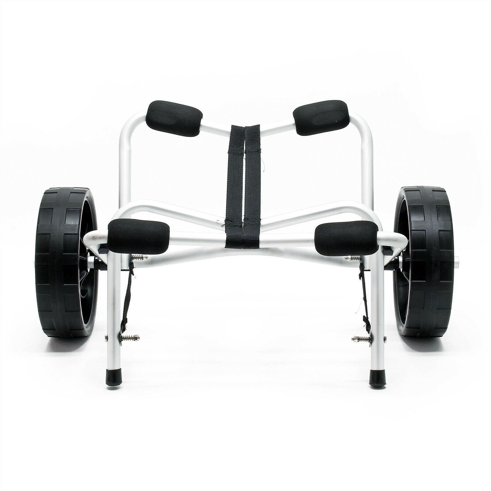 Carrello pieghevole in alluminio 68kg Ruota lampada PU fissaggio con cinghia in nylon 16_0002563