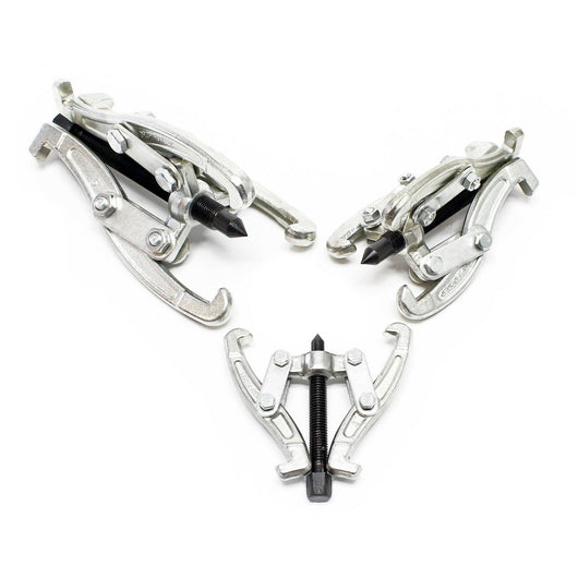 Set di attrezzi speciali per estrattori di cuscinetti 3 pezzi di ricambio interni esterni 75, 100, 150 mm 16_0002696