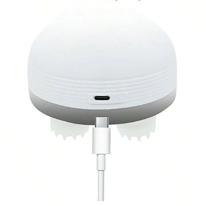 MASSAGGIATORE CUOIO CAPELLUTO RICARICABILE TESTA MASSAGGIO GATTO STRESS MZ5568