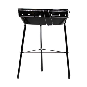 BARBECUE TONDO A CARBONELLA 33CM CON GRIGLIA REGOLABILE TRE POSIZIONI BBQ