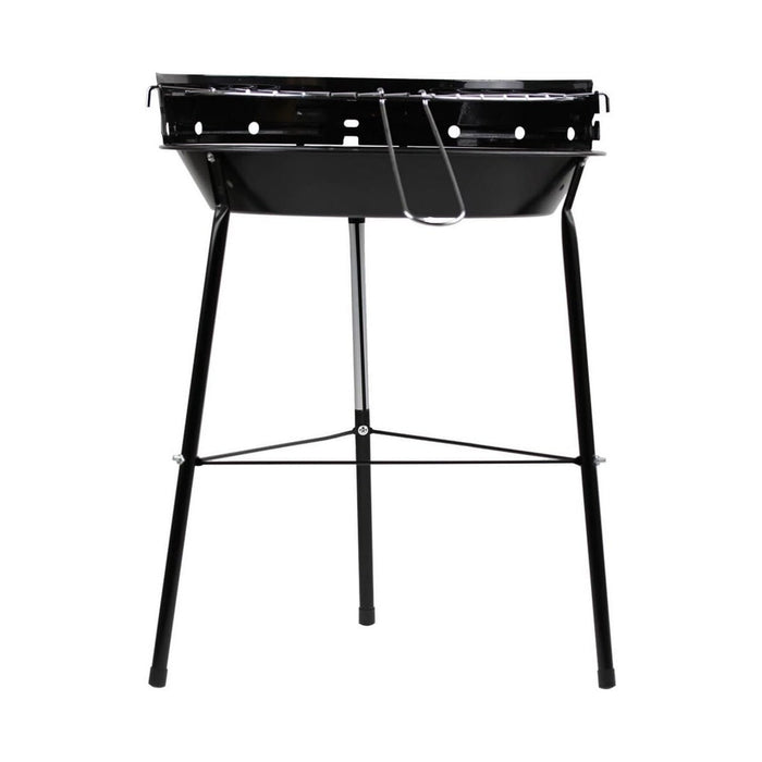 BARBECUE TONDO A CARBONELLA 33CM CON GRIGLIA REGOLABILE TRE POSIZIONI BBQ