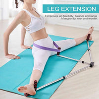 ESTENSORE GAMBE 3 BARRE TELESCOPICO DANZA KARATE YOGA FITNESS STRETCHING 90240